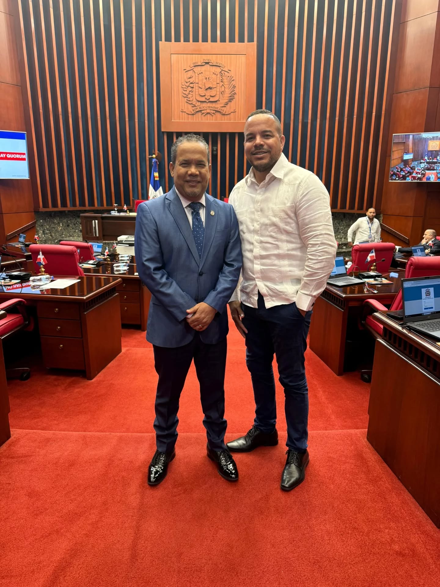 Visita al Senado de la República.